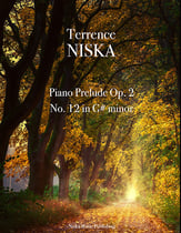 Prelude Op. 2, No. 12 in G# minor piano sheet music cover